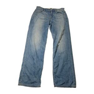 Calvin Klein Jeans Womens Size W25 L30 Light Wash Straight Leg Denim Distressed